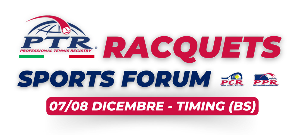 PTR RACQUETS SPORTS FORUM – Logo