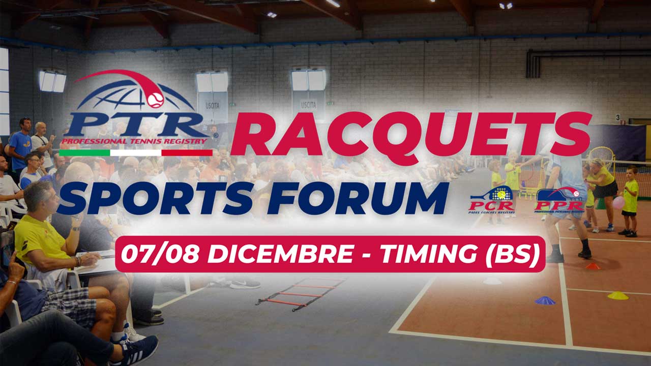 PTR Italia Racquets Sports Forum