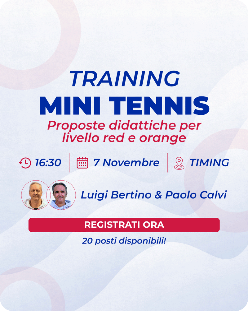 Training MINI TENNIS